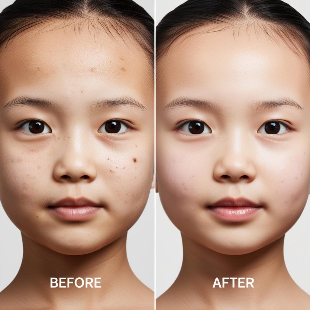 use of cerave moisturizer before and after effects